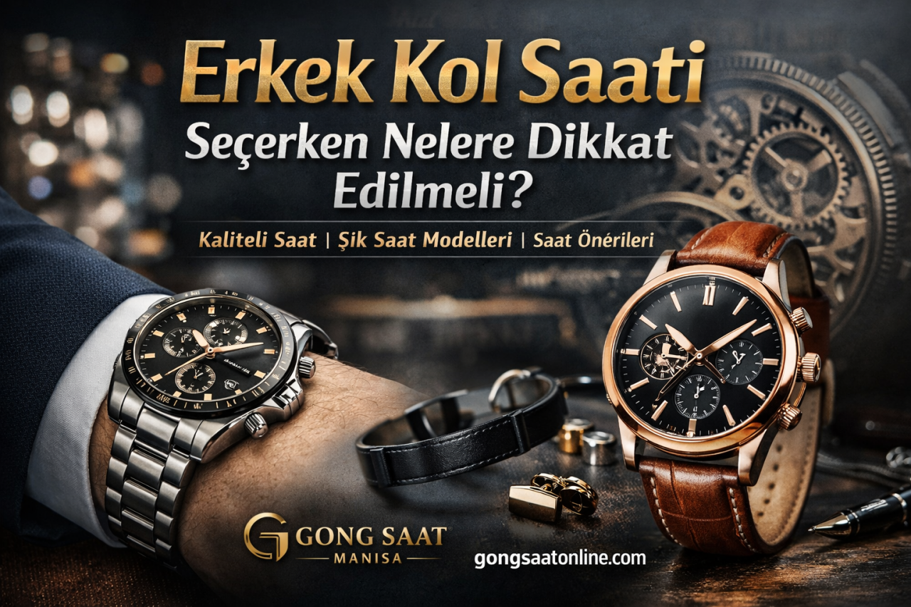 Erkek Kol Saati Seçerken Nelere Dikkat Edilmeli?