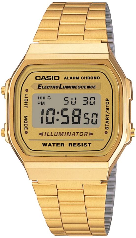 Casio A168WG-9WDF Retro Dijital Altın Unisex Kol Saati