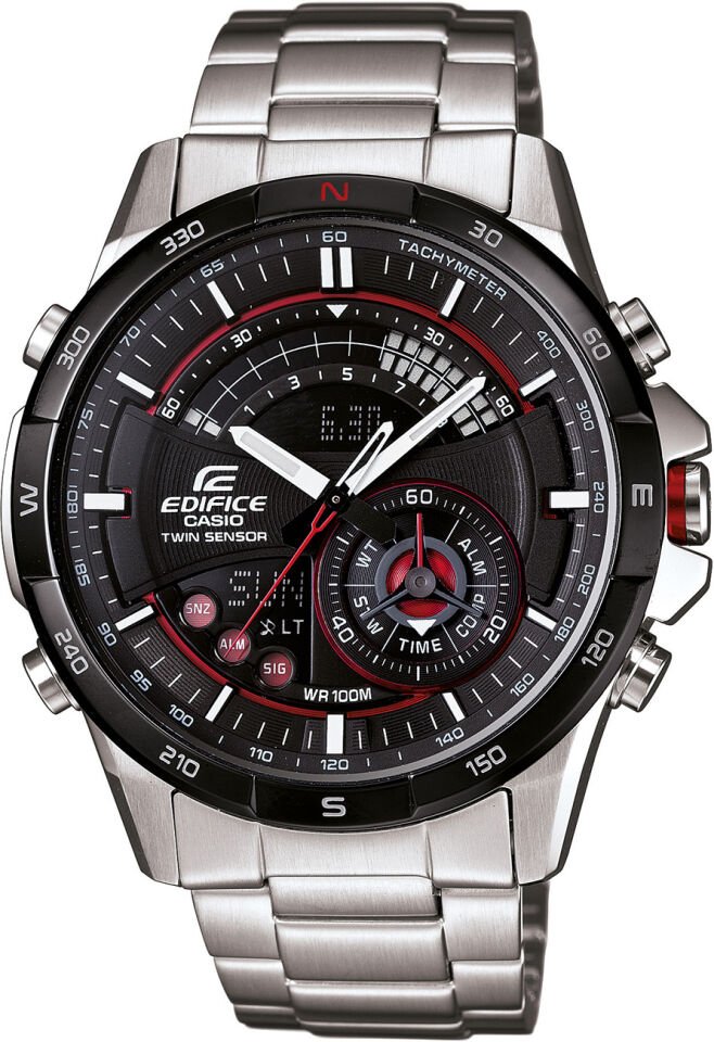 Casio Edifice ERA-200DB-1AVDR Erkek Analog-Dijital Çelik Kol Saati