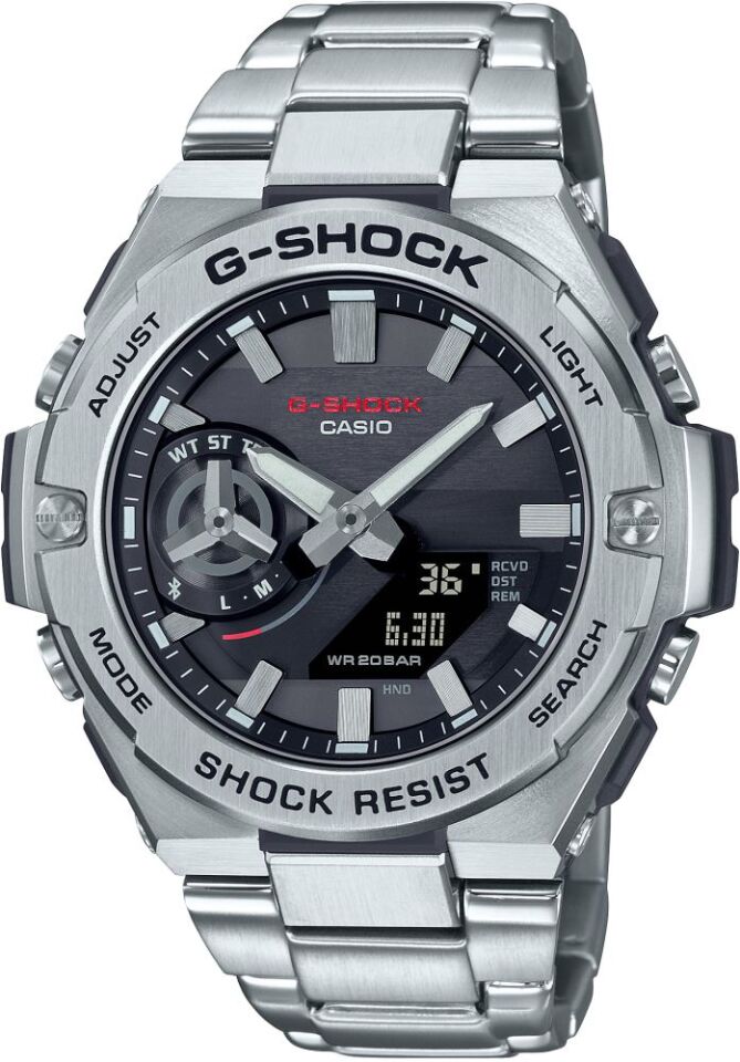 Casio G-Shock GST-B500D-1ADR G-Steel  Erkek Kol Saati