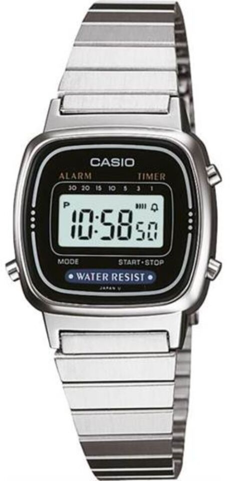 Casio LA670WA-1DF Retro Dijital Kadın Kol Saati