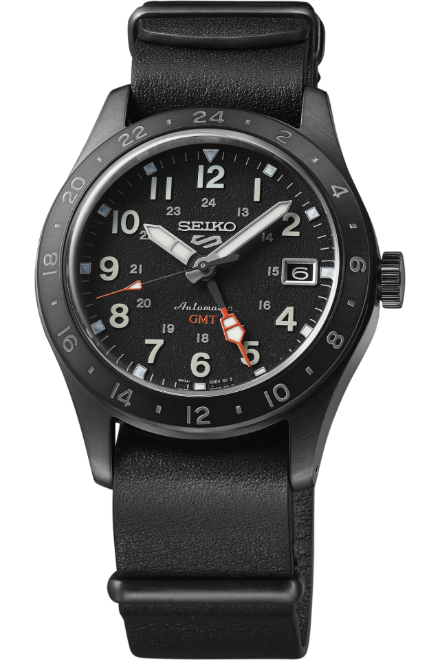 Seiko 5 Sports SSK025K Otomatik Erkek Kol Saati GMT