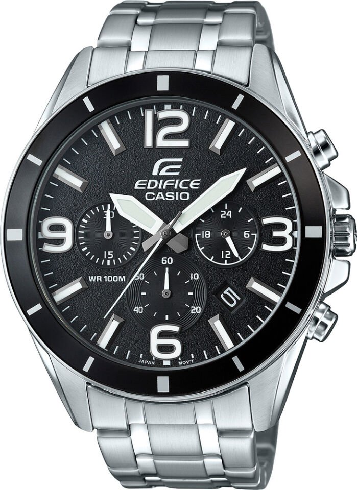 Casio Edifice EFR553D1BVUDF Erkek Kol Saati Çelik Siyah