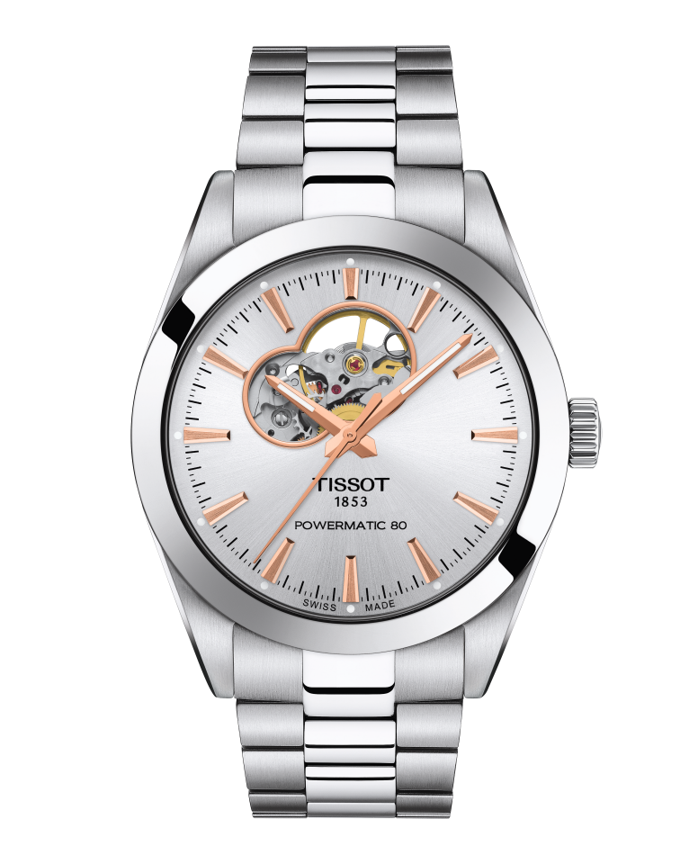 Tissot Gentleman Open Heart 40mm T1274071103101