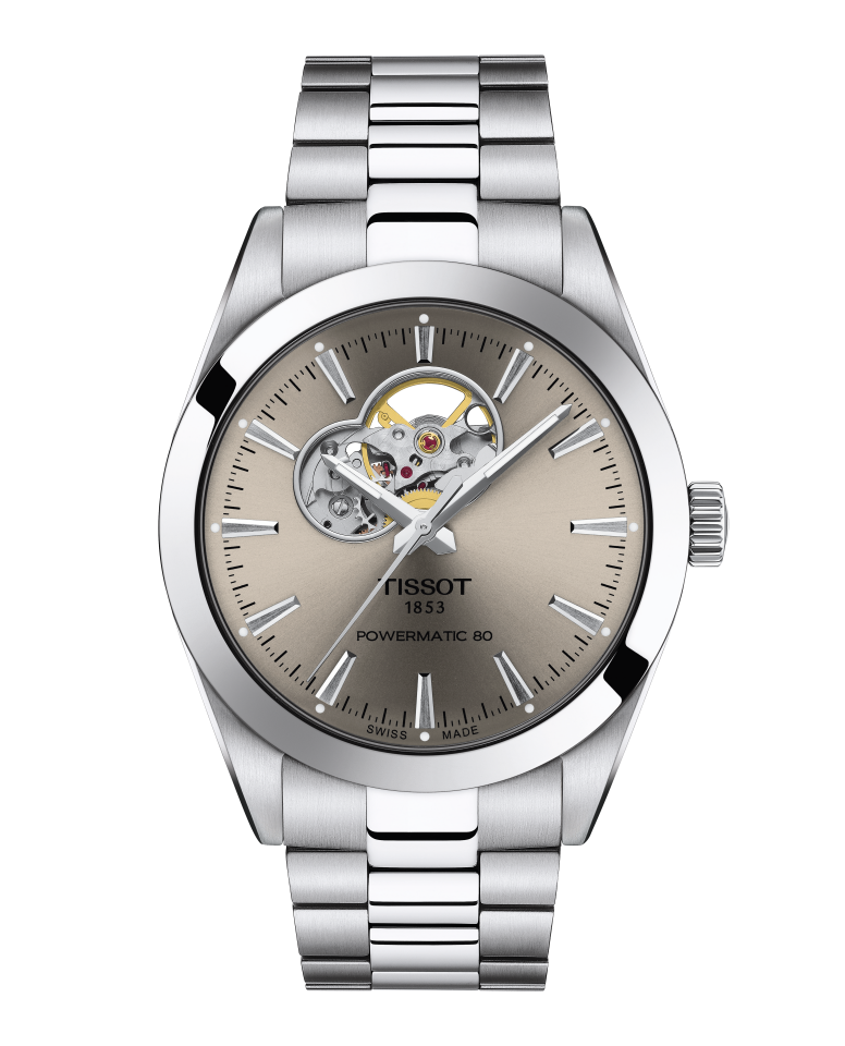 Tissot Gentleman Open Heart 40mm T1274071108100