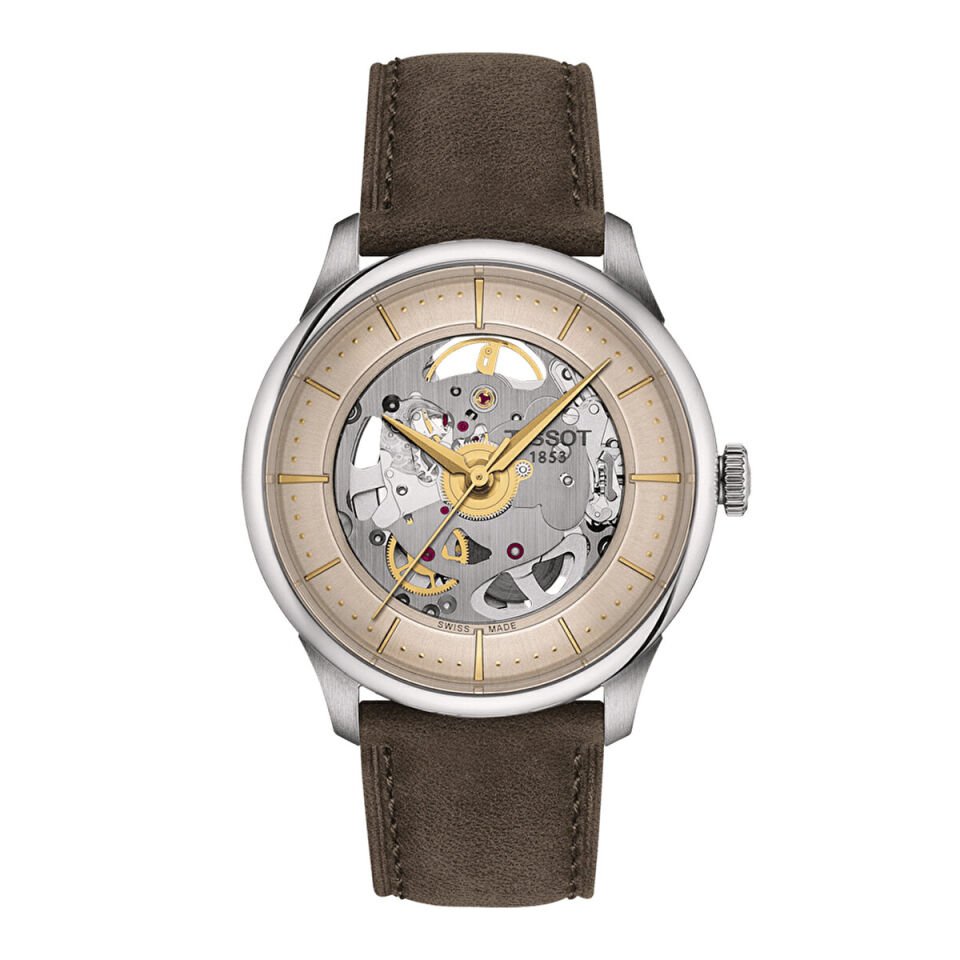 Tissot Chemin Des Tourelles Skeleton 39mm T1398361626100