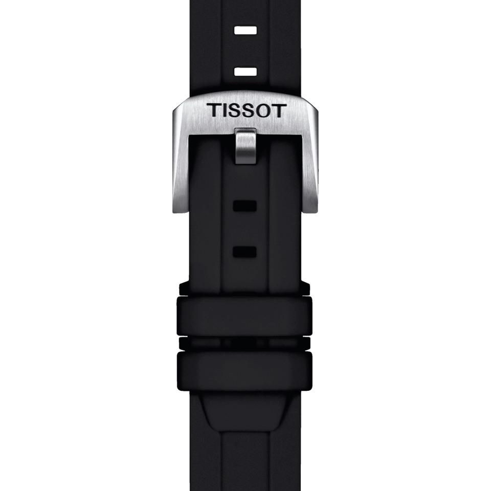 Tissot Orijinal Siyah Silikon Saat Kayışı 18 mm T852047455