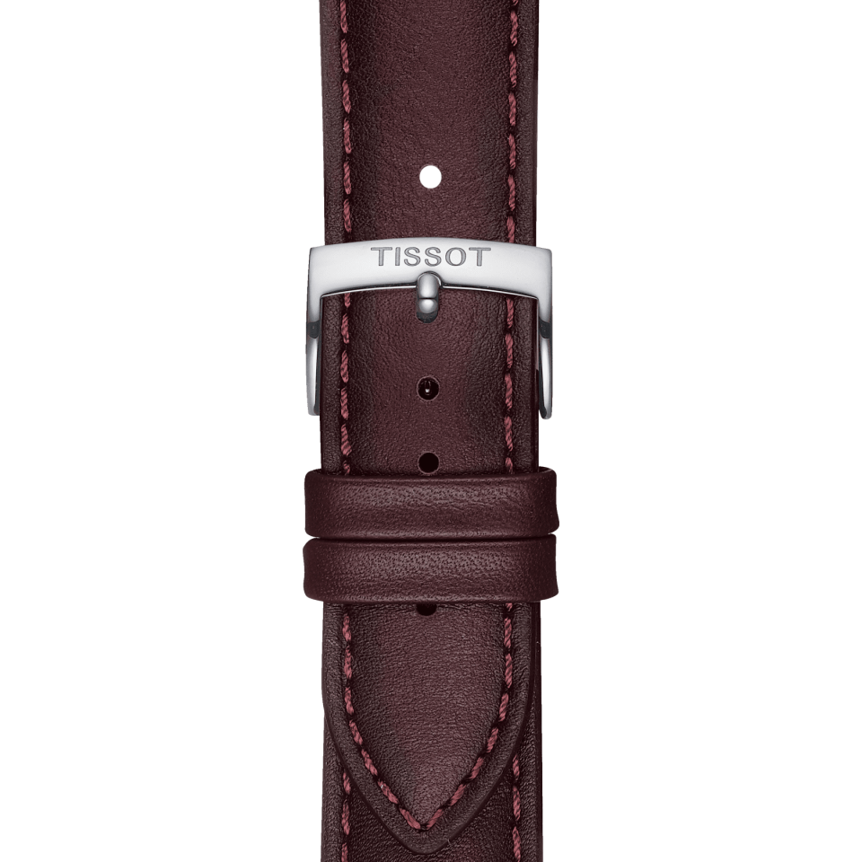 Tissot kahverengi deri kayış boynuz aralığı 20 mm T852046838