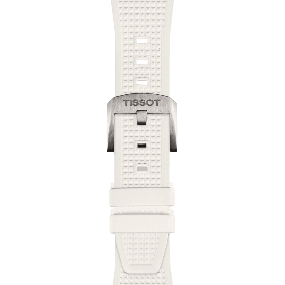 Tissot PRX 40mm Beyaz Kauçuk Kayış T852048463