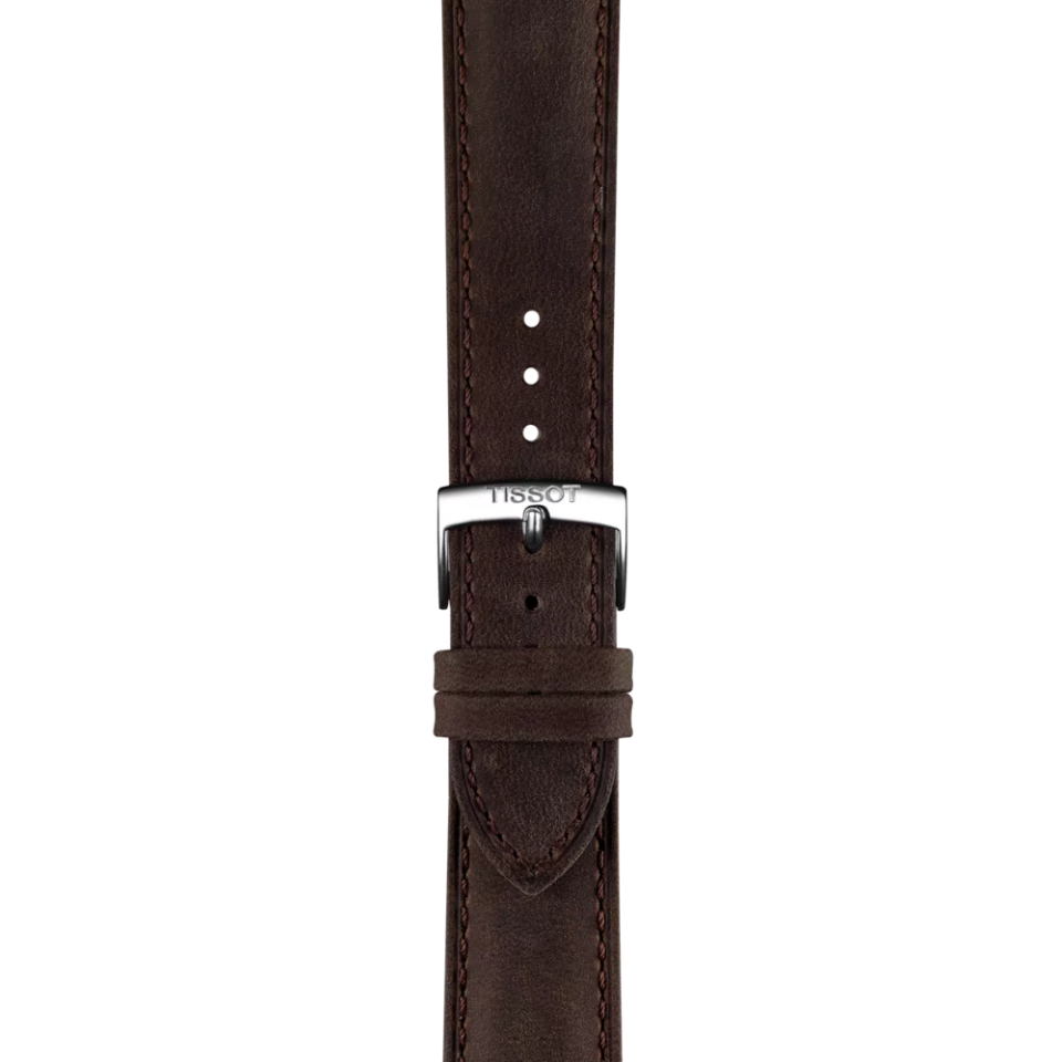 Tissot Kahverengi Deri Kayış Boynuz Aralığı 20 mm T852049057