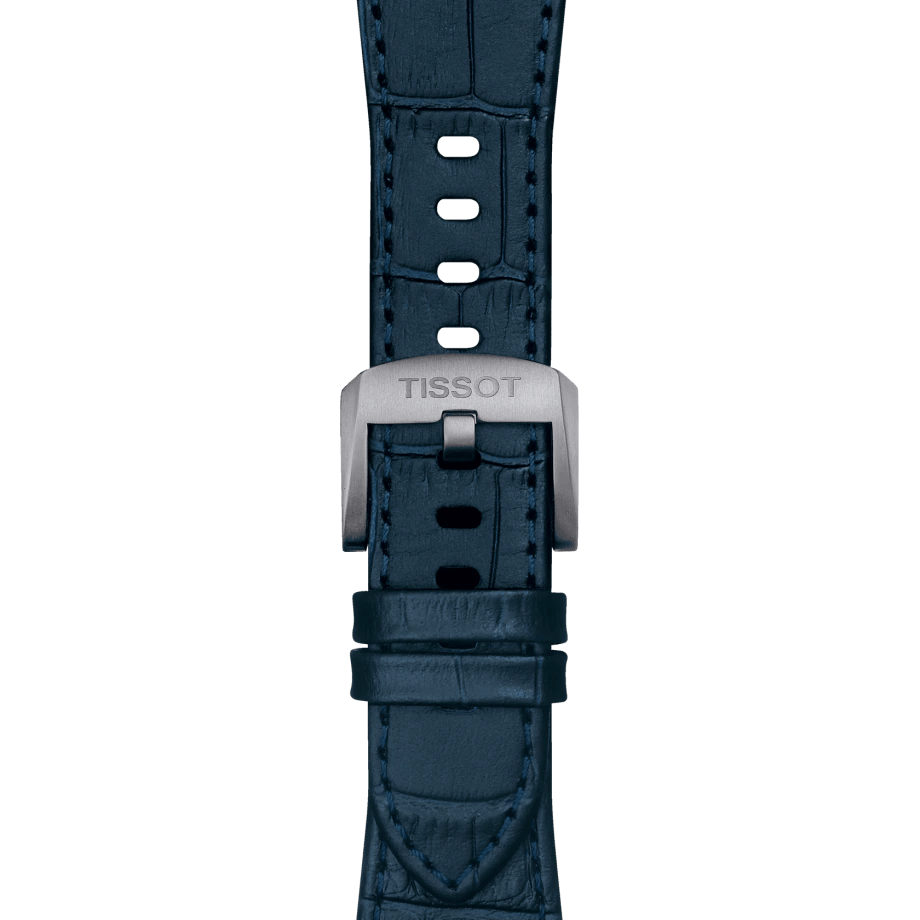 Tissot PRX 40mm Koyu Mavi Deri Kayış T852047701
