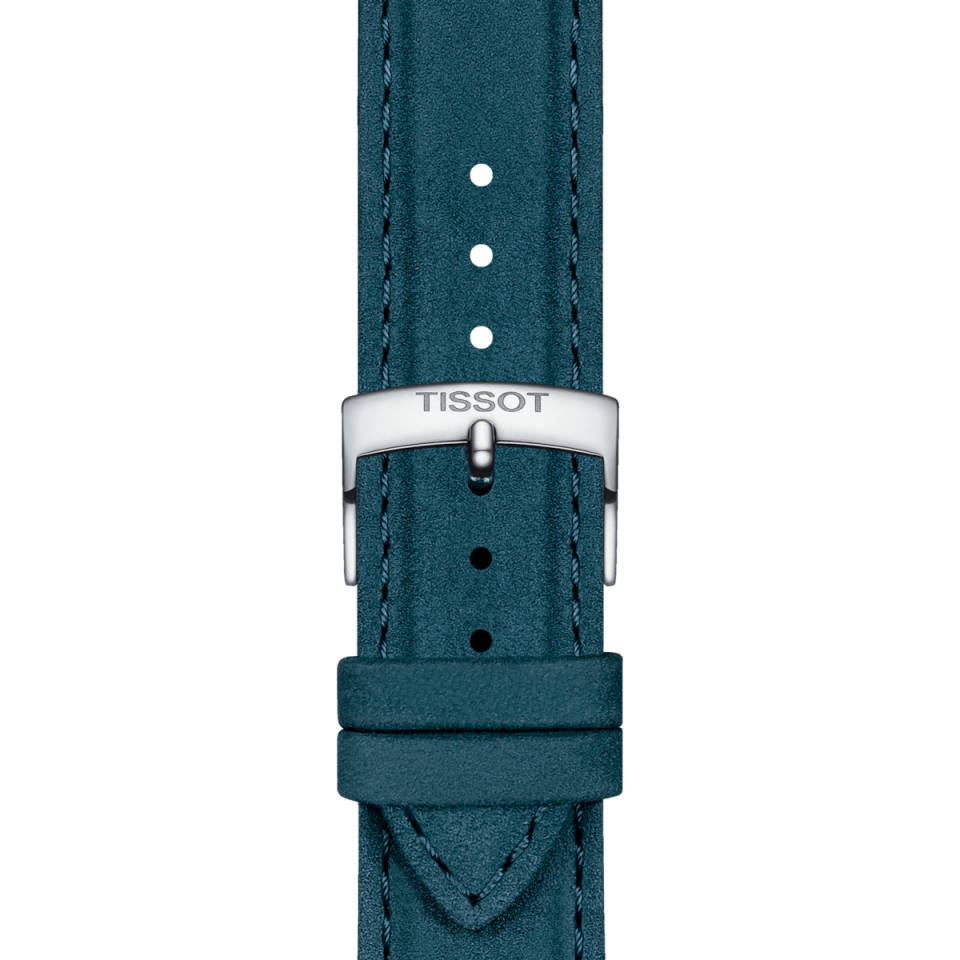 Tissot Mavi Deri Kayış Boynuz Aralığı 21 mm T852048227