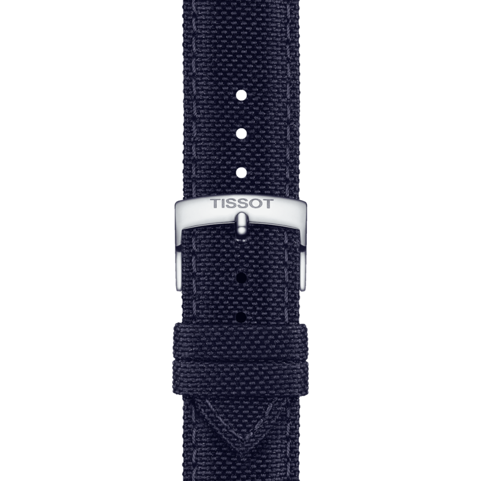 Tissot Mavi Kumaş Kayış Boynuz Aralığı 21 mm T852048185