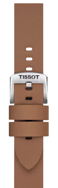 Tissot Kahverengi Sentetik Kayış Boynuz Aralığı 18 mm T852048213